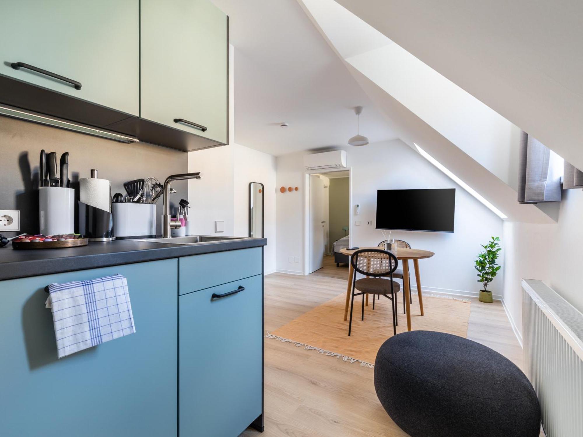 Limehome Klagenfurt Goessgasse Klagenfurt am Woerthersee Ruang foto